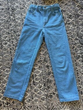 Jem! Los Angeles River jeans in very light indigo